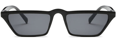 <font size="3" face="Rubik"><b>JANICE</b></font> <br> Flat Top Slim Sunglasses