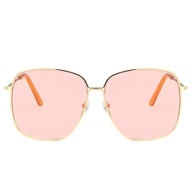 <font size="3" face="Rubik"><b>LAURA</b></font> <br> Retro Oversized Square Sunglasses