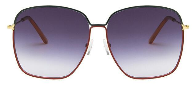 <font size="3" face="Rubik"><b>LAURA</b></font> <br> Retro Oversized Square Sunglasses