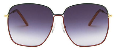 <font size="3" face="Rubik"><b>LAURA</b></font> <br> Retro Oversized Square Sunglasses