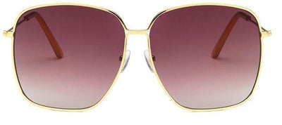 <font size="3" face="Rubik"><b>LAURA</b></font> <br> Retro Oversized Square Sunglasses