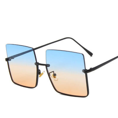 <font size="3" face="Rubik"><b>JESSICA</b></font> <br> Retro Oversized Square Sunglasses