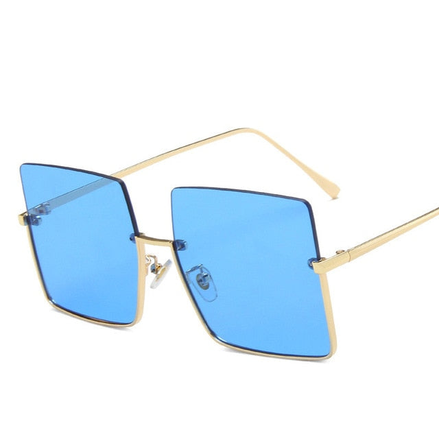 <font size="3" face="Rubik"><b>JESSICA</b></font> <br> Retro Oversized Square Sunglasses