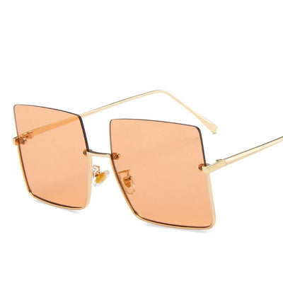 <font size="3" face="Rubik"><b>JESSICA</b></font> <br> Retro Oversized Square Sunglasses