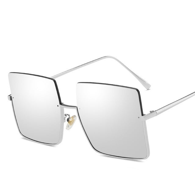 <font size="3" face="Rubik"><b>JESSICA</b></font> <br> Retro Oversized Square Sunglasses