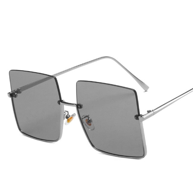 <font size="3" face="Rubik"><b>JESSICA</b></font> <br> Retro Oversized Square Sunglasses