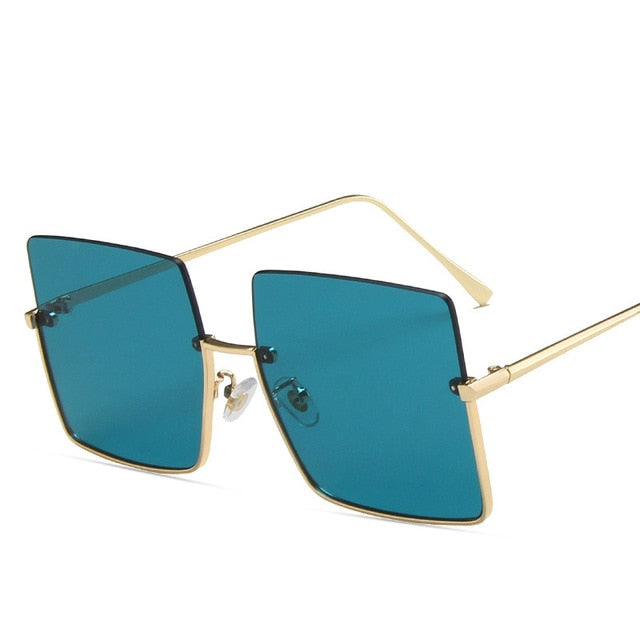 <font size="3" face="Rubik"><b>JESSICA</b></font> <br> Retro Oversized Square Sunglasses