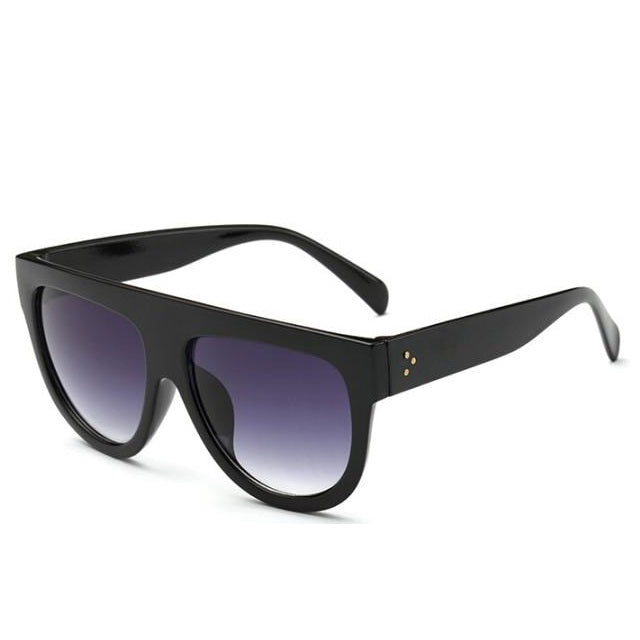 <font size="3" face="Rubik"><b>NIKITA</b></font><br>Flat Top Oversized Sunglasses