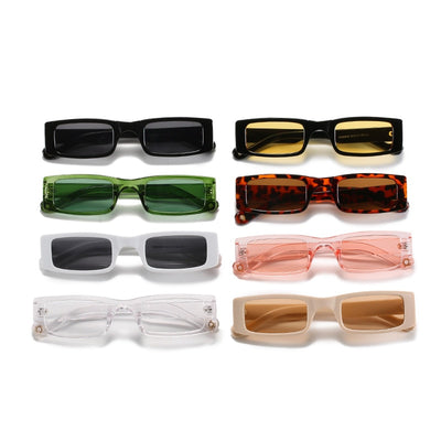 <font size="3" face="Rubik"><b>RUBY</b></font> <br> Rectangular Sunglasses <br> <font size=2 face="Rubik"><b>BACK IN STOCK</b></font>